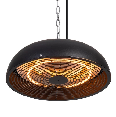 Wall mounted electric heater