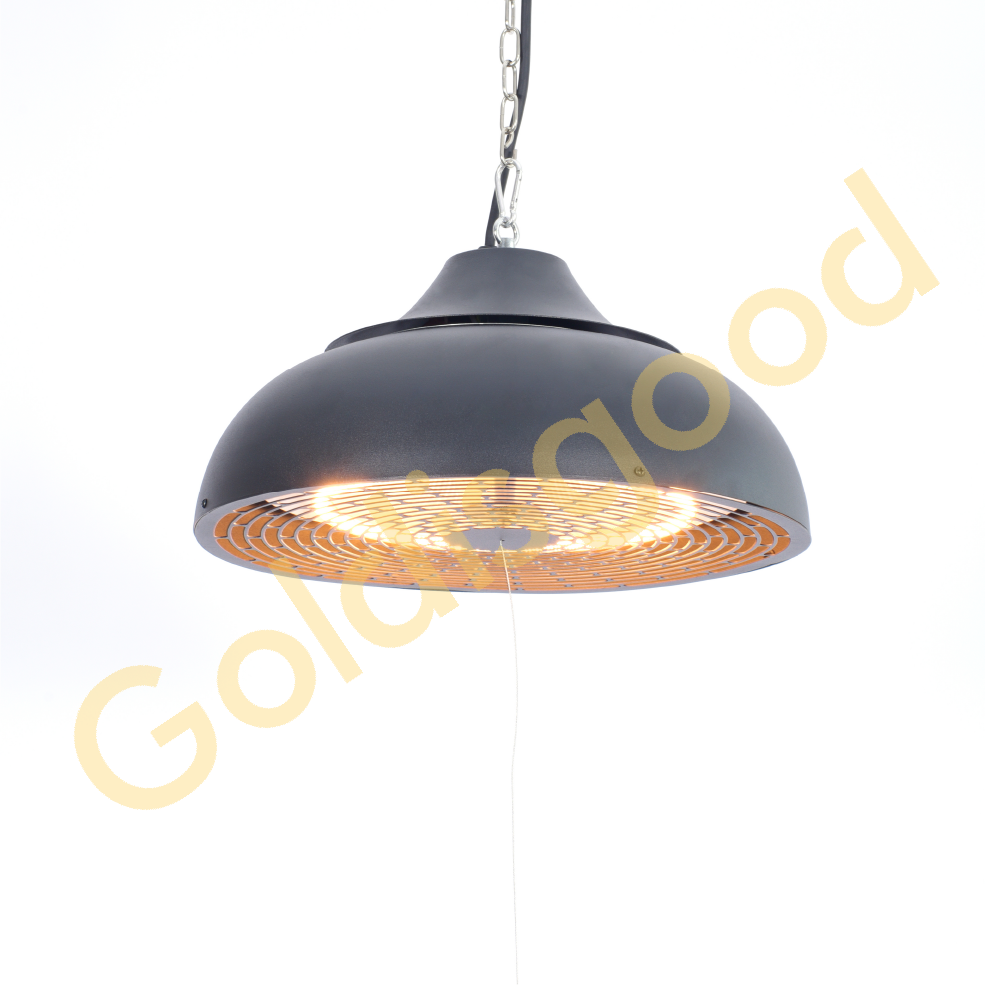 High ceiling factory radiator